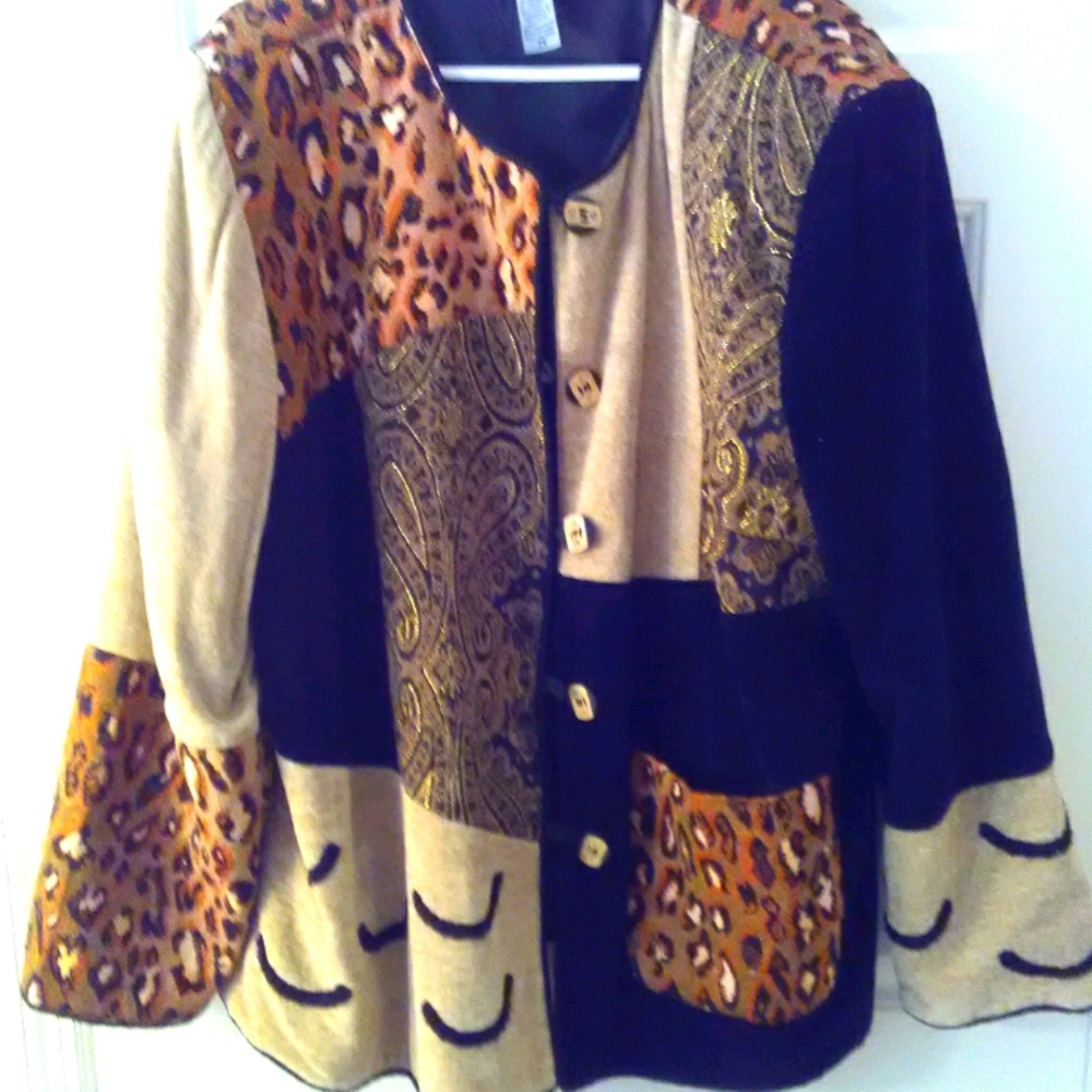 Indigo Moon jacket 2x